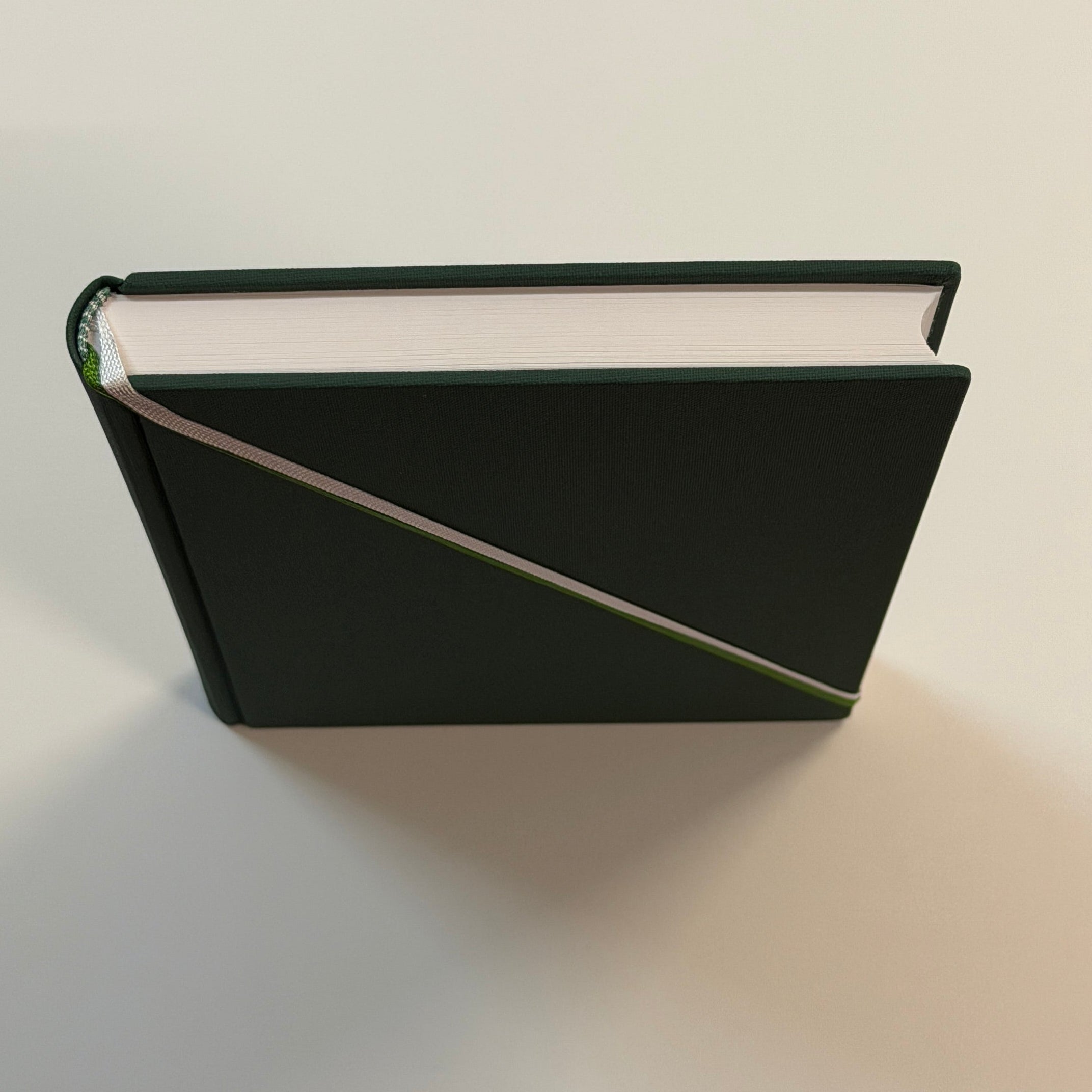 Le Classique – Carnet A5 en Buckram Vert