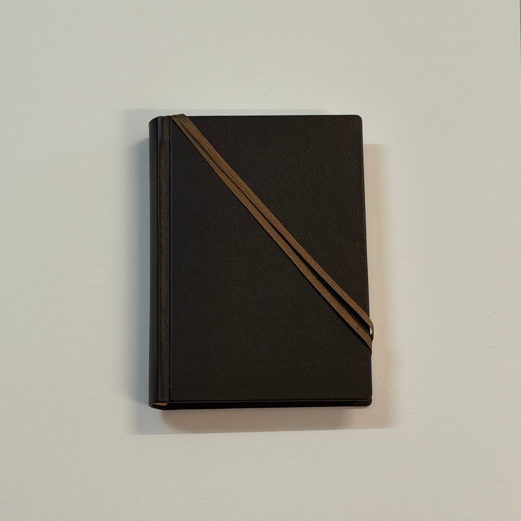 Le Pocket – Carnet A6 en cuir brun