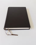 Carnet Cuir A5 Brun — vue de face