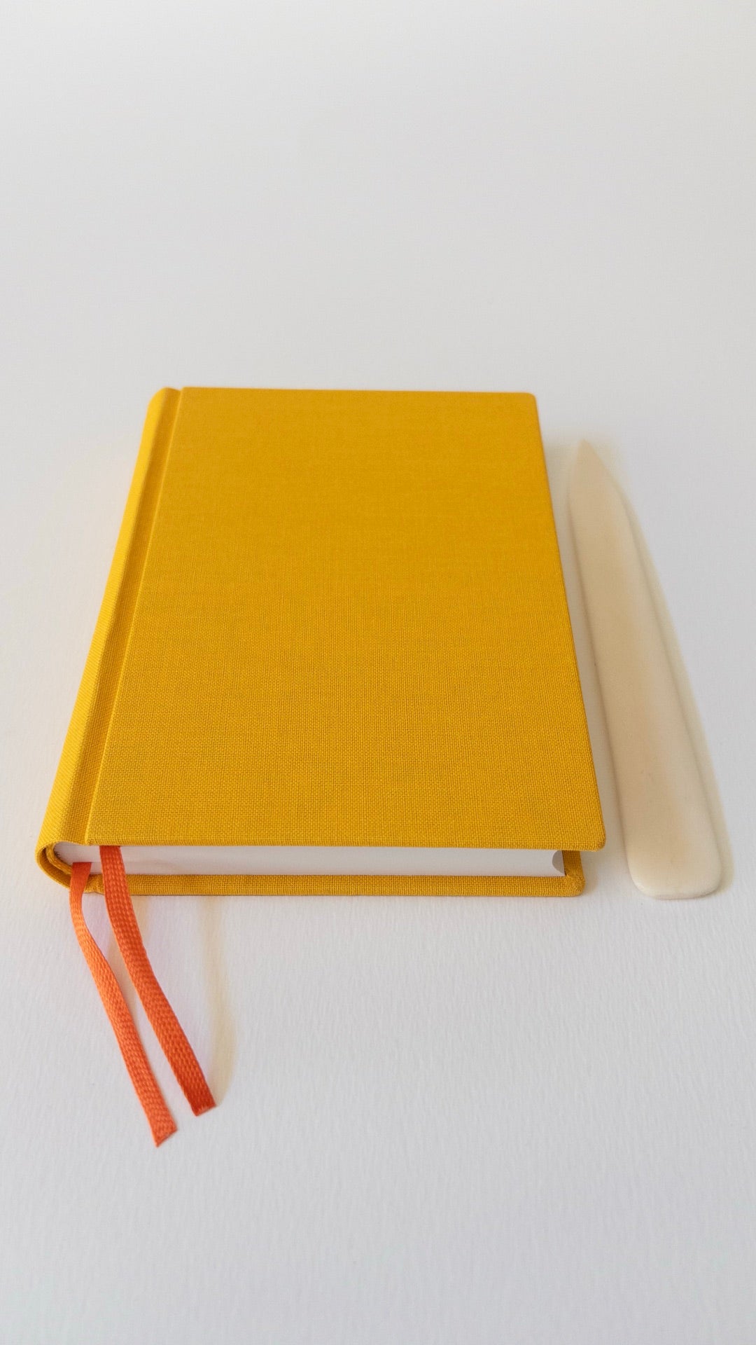 Carnet Marais A6 Aurore — vue avec plioir
